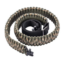 NonSlip Paracord Sling Adjustable Strap 2 Point Sling Rifles Paracord Strap Army green
