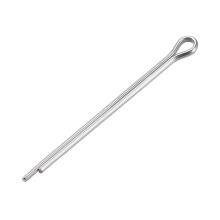 Split Cotter Pin - 1.5mm x 25mm 304 Stainless Steel 2-Prongs Silver Tone Fastener Clip Key 120Pcs