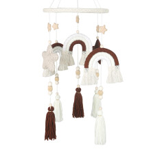 Handmade Weaving Ornament Decoration Hanging Pendant for Bedroom Baby Kids Rooms