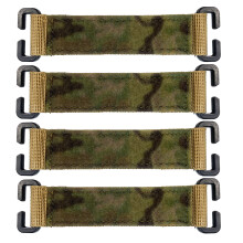 Display Molles Strips Badges Tactic Patches Attachment for Morale Patches CP 4pcs