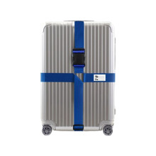Adjustable Strap Durable Nylon Bag Strap Luggage Belt with Buckle for Suitcases Navy blue