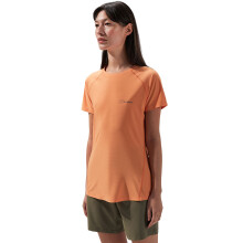 (10, Cavern Pink) Berghaus Womens 24/7 Tech Short Sleeved Stretch Walking T-Shirt Top Tee