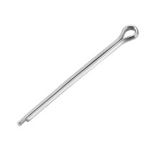 Split Cotter Pin - 2mm x 30mm 304 Stainless Steel 2-Prongs Silver Tone Fastener Clip Key 60Pcs