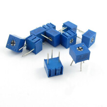 3362P 101 100 Ohm Through Hole Mounted Type Trimmer Cermet Potentiometers 10 Pcs