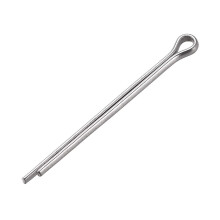 Split Cotter Pin - 3mm x 45mm 304 Stainless Steel 2-Prongs Silver Tone Fastener Clip Key 30Pcs