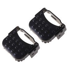 2Pcs Footrest Steel Foot Pegs Kids Bike Bicycle Foot Plates Pedals Bike Pegs