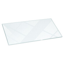 (140x70 cm) Plaque de sol pour poêle en verre dépoli, formats carrés et rectangulaires au design mat, élégante