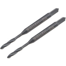 Metric Spiral Point Machine Screw Tap M2 Thread H2 Nitriding High Speed Steel 2pcs