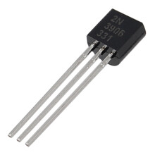 a11102000ux0365 2N3906 Three Terminal General Purpose PNP Transistors, 50 Piece