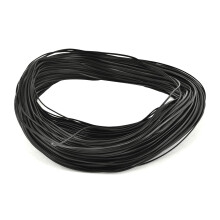PVC Coated Electro Galvanized 0.35mm Diameter Iron Wire 200M Black