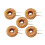 Electronic Circuit 100uH Rated Current 4A Toroidal Inductors 5 Pcs 1