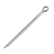 Split Cotter Pin - 2.5mm x 40mm 304 Stainless Steel 2-Prongs Silver Tone Fastener Clip Key 60Pcs