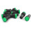AC DC 24V 20mA Energy Saving LED Indicator Lights Green Shell 10 Pcs 1