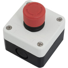 NC Emergency Stop Sign Latching Push Button Switch Station 600V 10A