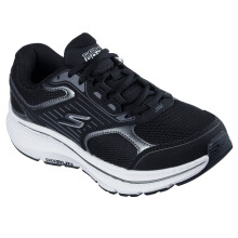 (5 UK, Black Leather/White/Metallic) Skechers Womens Go Run Consistent 2.0 Advantage Trainers