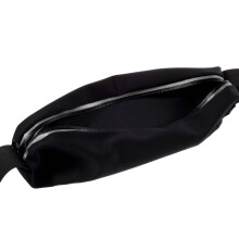 DFV mobile - Reflektierende Sport-Bauchtasche mit Touch-Fenster für Xiaomi 12X (2021) - Schwarz