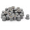 25pcs 4mm Shaft Insert Dia Brass Tone Core Potentiometer Control Knobs 1
