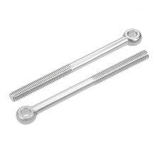 M10 x 130mm 304 Stainless Steel Machine Shoulder Lift Eye Bolt Rigging 10pcs