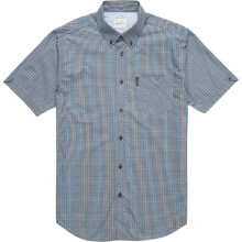 (4XL, Lilac) Ben Sherman Mens Mini Gingham Big & Tall Short Sleeve Shirt