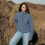 (M, Denim) Bleubird Mesa Fleece Half Zip Fleece 1