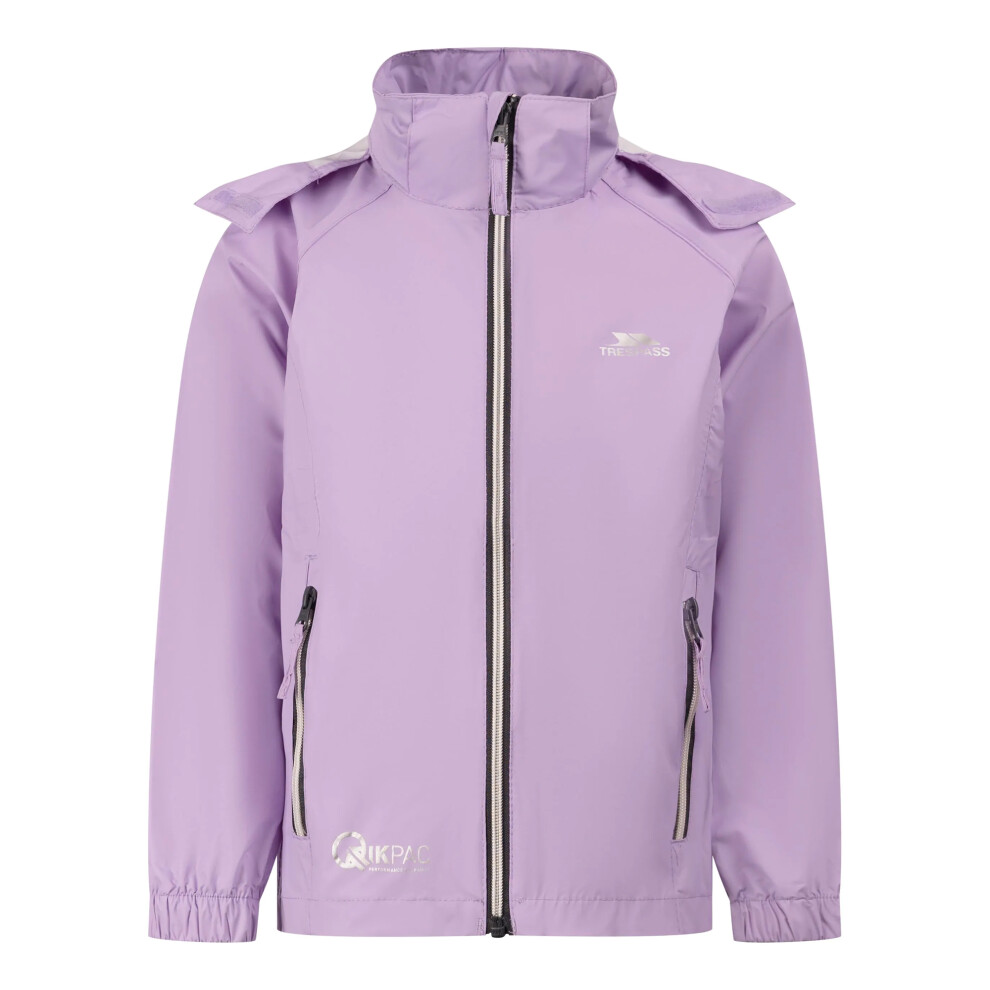 Trespass (9-10 Years, Gelsomino) Childrens/Kids Qikpac X Unisex Packaway Jacket