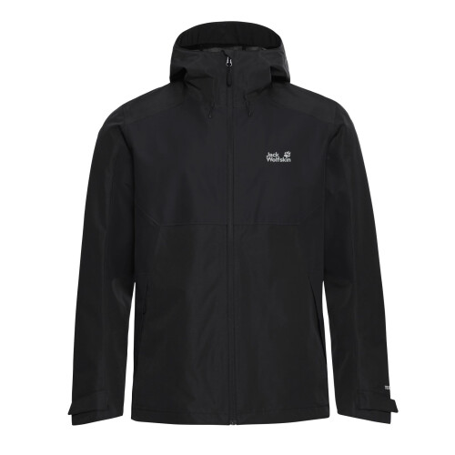 Jack Wolfskin (XL, Phantom) Jack Wolfskin Mens Wildbound 2L Waterproof Jacket