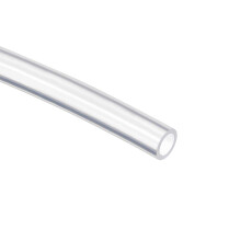 Silicone Tubing 5/32"(4mm) ID x 1/4"(6mm) OD 3.3ft(1m) Silicone Rubber Tube Air Hose Water Pipe for Pump Transfer Clear