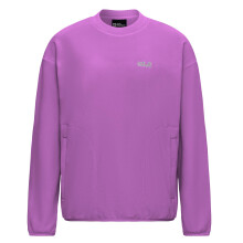 (M, Foxglove) Jack Wolfskin Womens Find The Wild Crewneck Sweatshirt