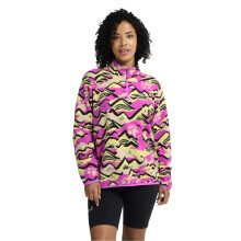(M, Mountain Paw Foxglove) Jack Wolfskin Womens Paw Era 100 Half Zip Fleece
