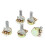 B1K 1K Ohm 3 Terminals Rotary B Type Potentiometer Pot 5 Pcs 1