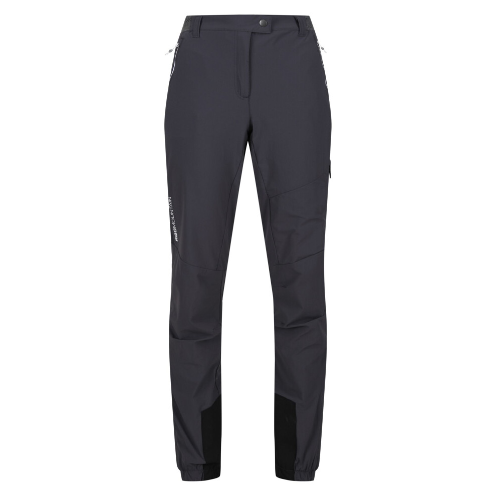 Regatta (16 Uk R, Seal Grey) Womens/Ladies Mountain Iii Walking Trousers