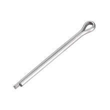 Split Cotter Pin - 4mm x 50mm 304 Stainless Steel 2-Prongs Silver Tone Fastener Clip Key 15Pcs