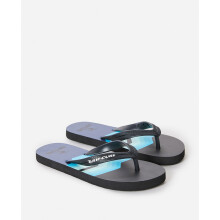 (12K UK, Dusty Blue) Rip Curl Kids Invert Bloom Summer Beach Sandals Thongs Flip Flops