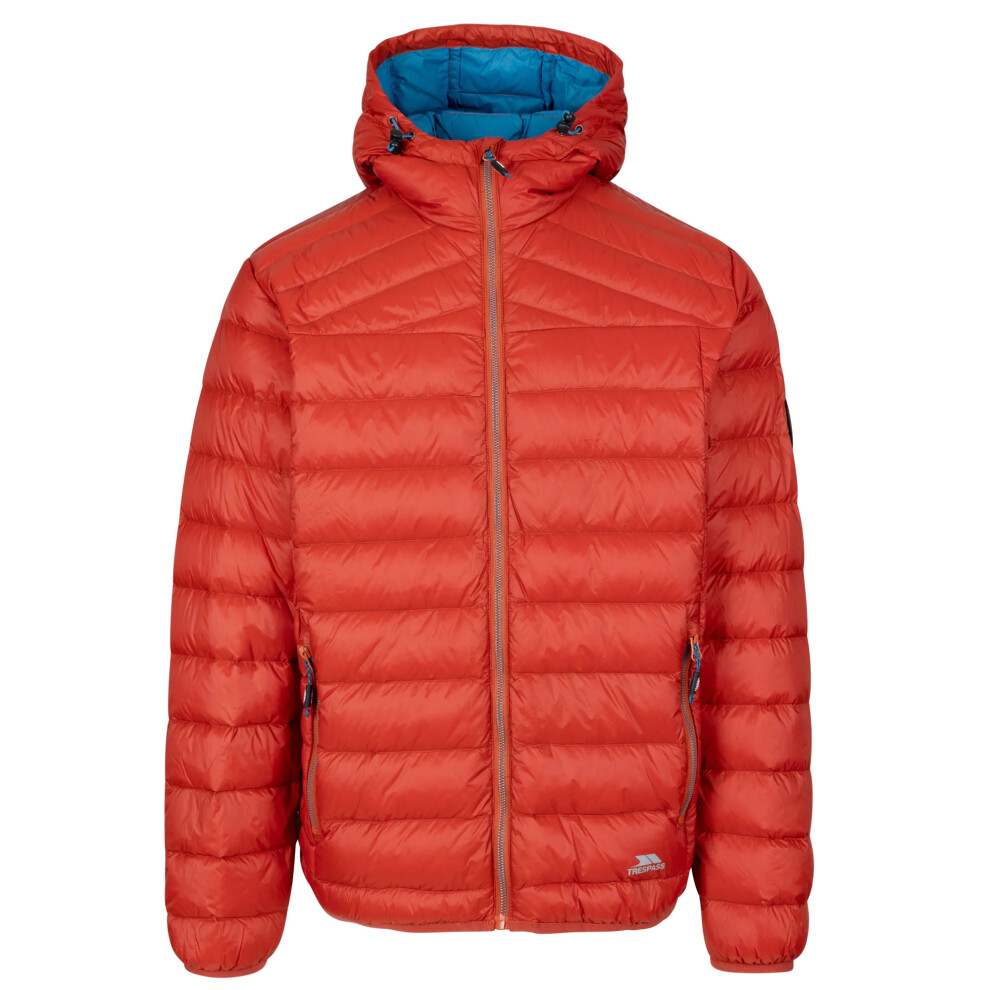 Trespass (L, Salsa) Mens Whitman Ii Down Jacket