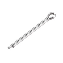 Split Cotter Pin - 2.5mm x 30mm 304 Stainless Steel 2-Prongs Silver Tone Fastener Clip Key 120Pcs