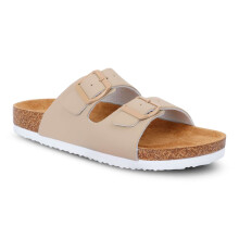(3 UK, White Pepper) Regatta Womens Lady Mia Cork Wedge Summer Flip Flop Sandals - Abstract Floral