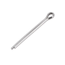 Split Cotter Pin - 5mm x 60mm 304 Stainless Steel 2-Prongs Silver Tone Fastener Clip Key 15Pcs