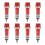Signal Indicator Dash Light DC 12V,LED Bulbs XD7-1 Red, 7mm 9/32" Panel Mount 8Pcs 1