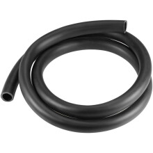 Lubricating Oil Hose, 16mm(5/8") ID x 21mm(53/64") OD 4.92Ft/1.5M Rubber Water Hose Pipe Tubing Black