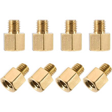 M3x4mm+3mm Male-Female Brass Hex PCB Motherboard Spacer Standoff for FPV Drone Quadcopter, Computer & Circuit Board 20pcs