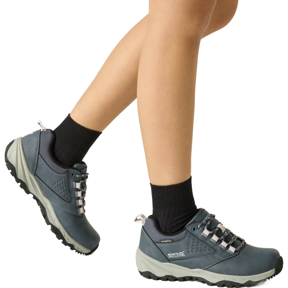 Regatta (4 Uk, Dark Storm Powder Lilac) Womens Amble Low Walking Shoes
