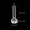 M2x12mm Plastic Phillips Bolts 50pcs PC Pan Head Machine Screws Transparent 2