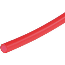 Silicone Tube, 5/32"(4mm) ID x 1/4"(6mm) OD 3.3ft(1m) Rubber Tubing Air Hose Water Pipe for Pump Transfer Red