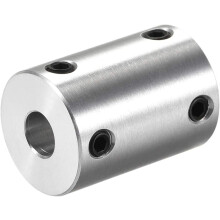 1/4 Inch to 8mm Bore Rigid Coupling Set Screw L25XD18 Aluminum Alloy,Shaft Coupler Connector for 3D Printers, Motor Accessories
