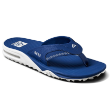 (7 UK, Navy/White) Reef Mens Fanning Pregame Flip Flops