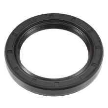 Oil Seal, TC 50mm x 68mm x 9mm Nitrile Rubber Cover Double Lip with Spring for Bearing Shaft, Black Pack of 1