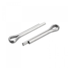 Split Cotter Pin, 2mm x 10mm 316 Stainless Steel Clip Fastener Fitting for Automotive, Mechanics, Silver Tone, 30Pcs