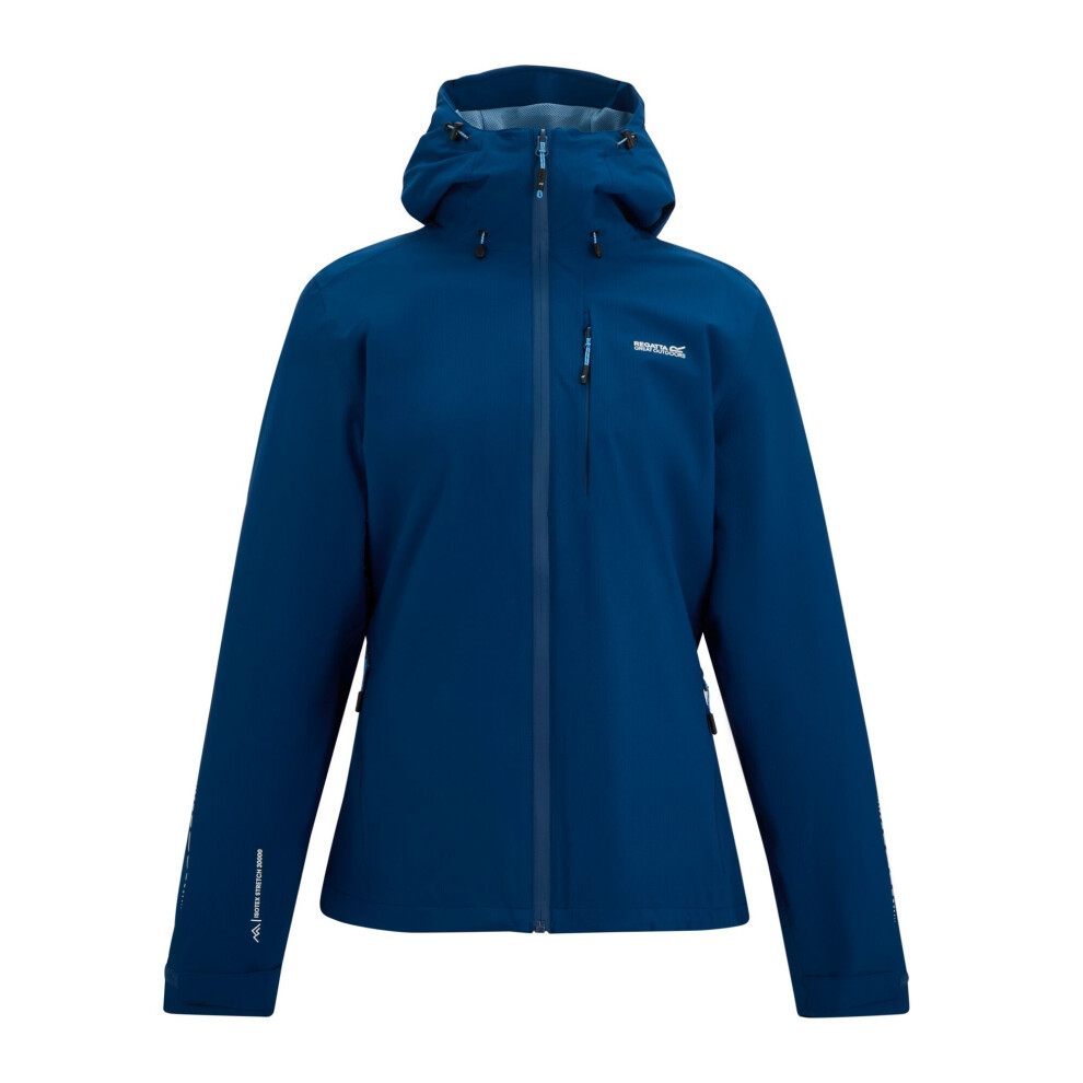 Regatta (8 Uk, Aviator Blue) Womens/Ladies Oklarna Waterproof Jacket