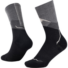 (XL, Graphite) Buff Merino Lightweight Hiking Crew Socks