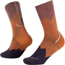 (XL, Ginger) Buff Merino Lightweight Hiking Crew Socks